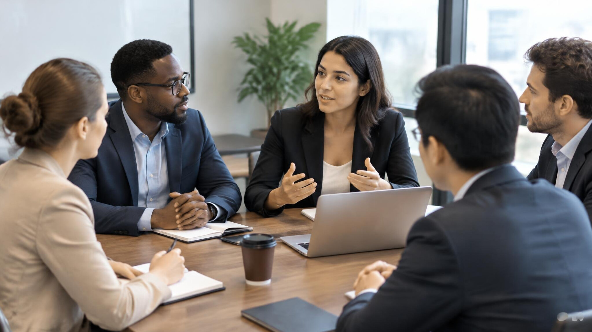 group discussion meeting